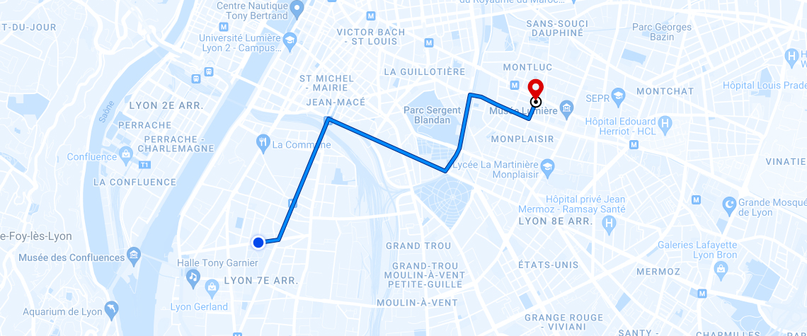 Cartographie dans Fazacrm